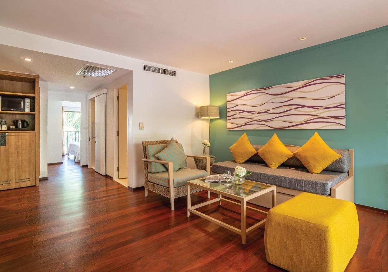 Two-Bedroom Suite with Terrace and Pool View